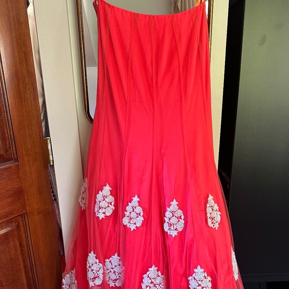 Designer Pink Lehenga - Picture 3 of 5